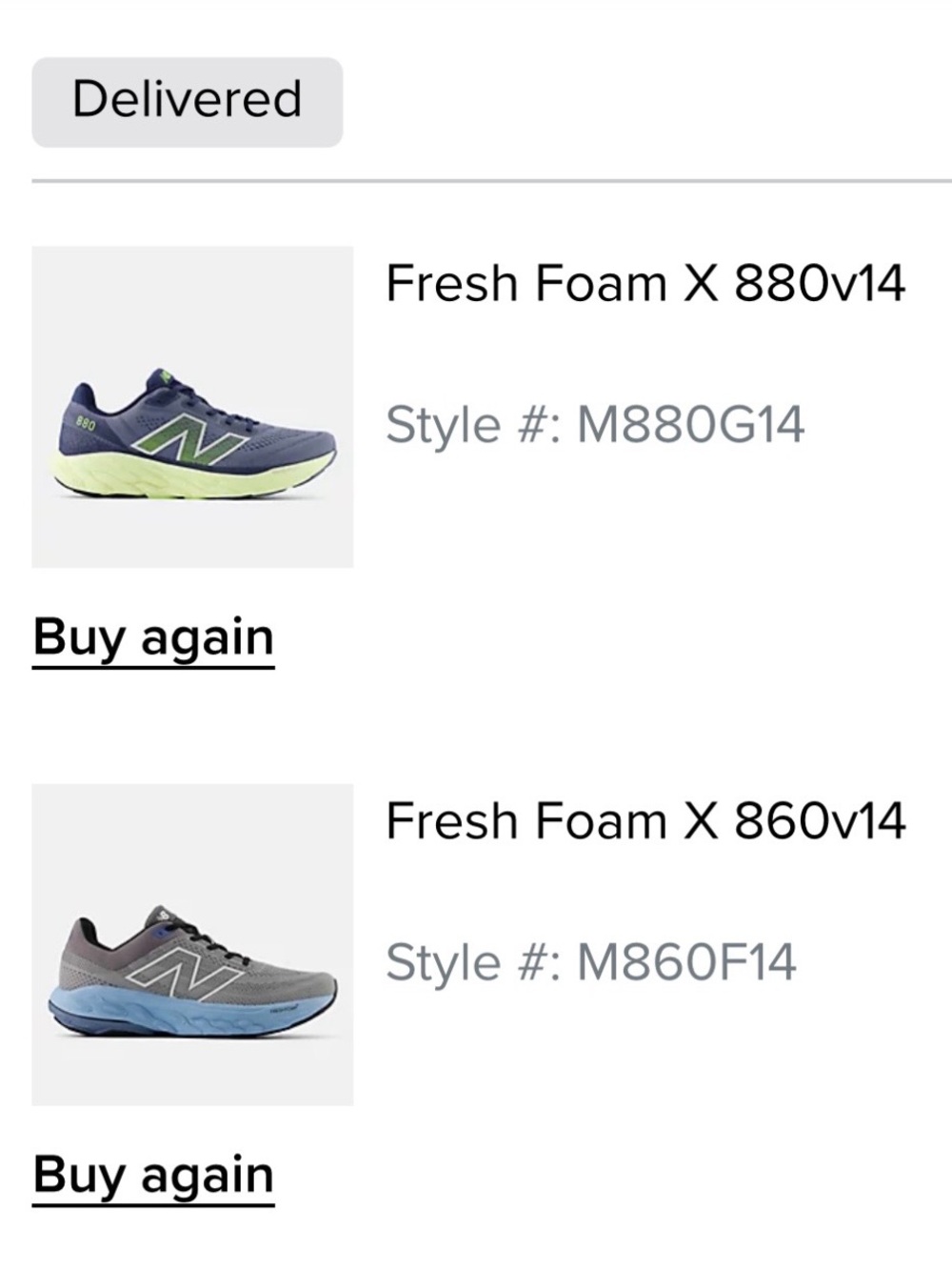 New Balance Men’s Fresh Foam X – 2 pr, Sz 8 X-Wide (4E) - Picture 2 of 16